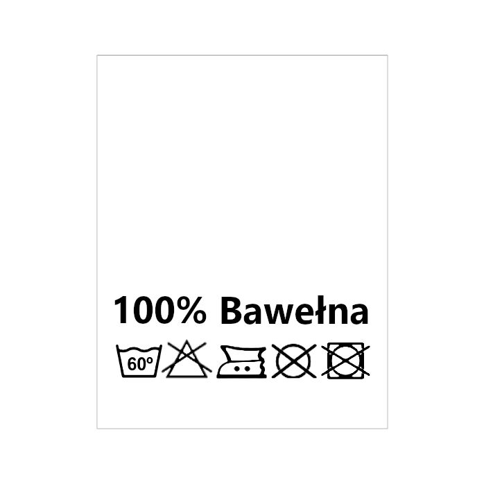 Wszywki surowcowo-ostrzegawcze 100% Bawełna 60° 20 x 22mm