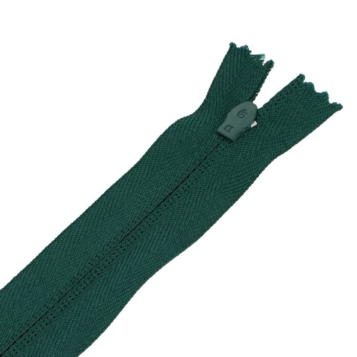 Zamek błyskawiczny #5 nierozdzielczy 14cm kolor zielony