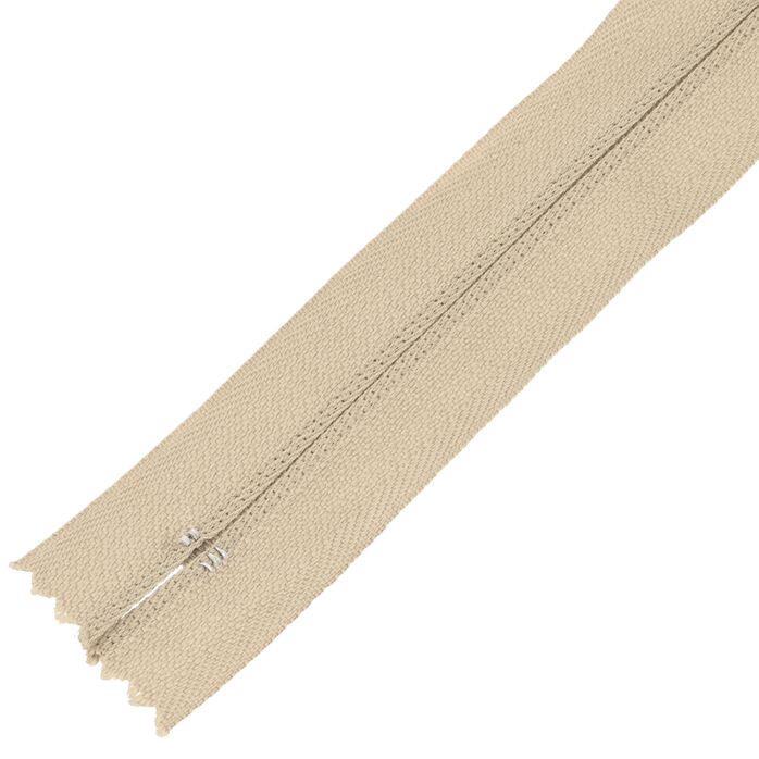 Zamek błyskawiczny #5 nierozdzielczy 12cm kolor beżowy