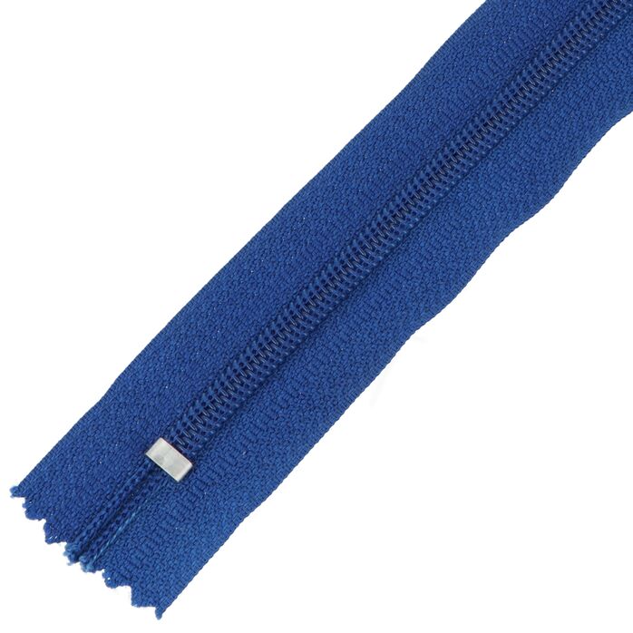 Zamek błyskawiczny #5 nierozdzielczy 14cm kolor niebieski ciemny