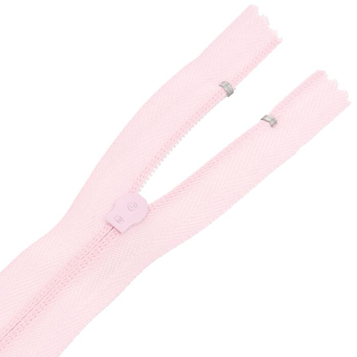 Zamek błyskawiczny #5 nierozdzielczy 14cm kolor różowy
