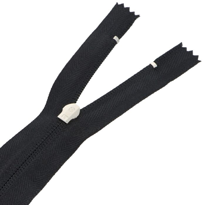 Zamek błyskawiczny #5 nierozdzielczy ozdobny 16cm kolor czarny