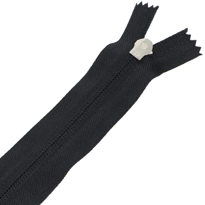 Zamek błyskawiczny #5 nierozdzielczy ozdobny 16cm kolor czarny