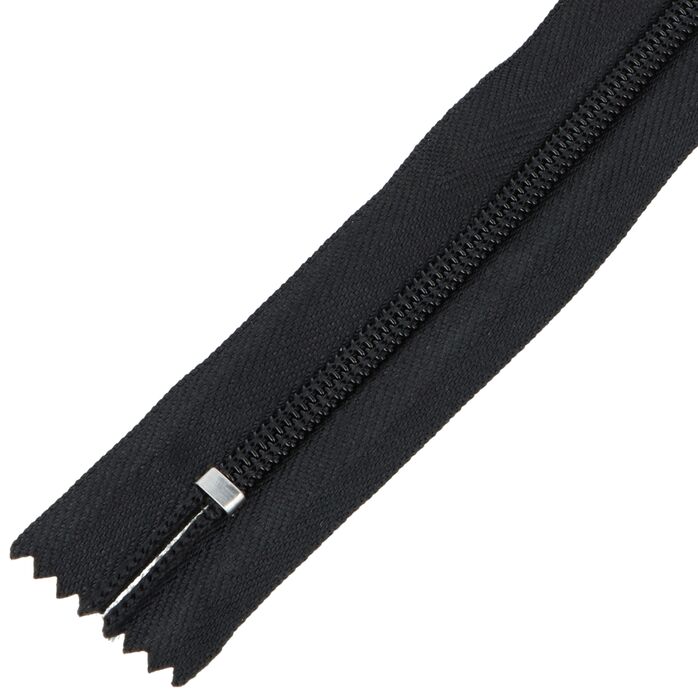 Zamek błyskawiczny #5 nierozdzielczy ozdobny 16cm kolor czarny