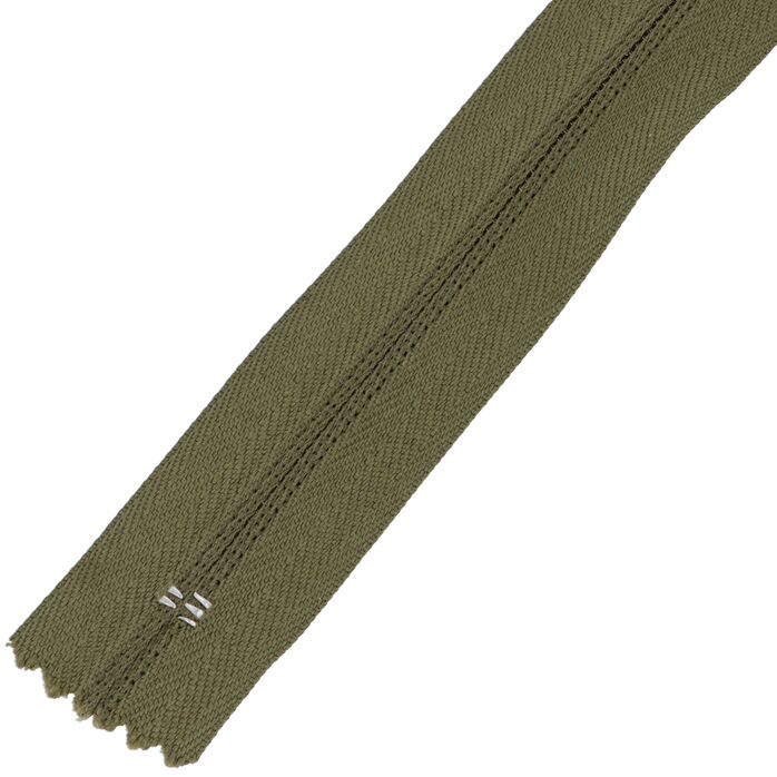 Zamek błyskawiczny #5 nierozdzielczy 16cm kolor zielony khaki