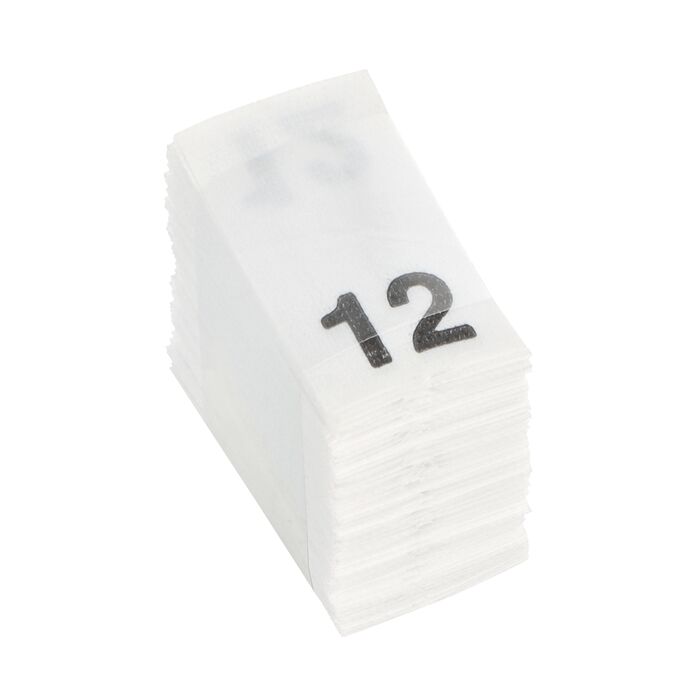 Wszywki rozmiarowe 12