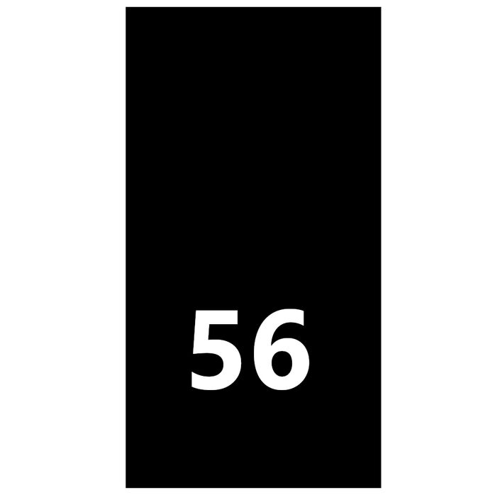 Wszywki rozmiarowe 56