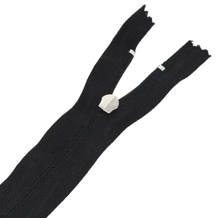 Zamek błyskawiczny #5 nierozdzielczy ozdobny 35cm kolor czarny
