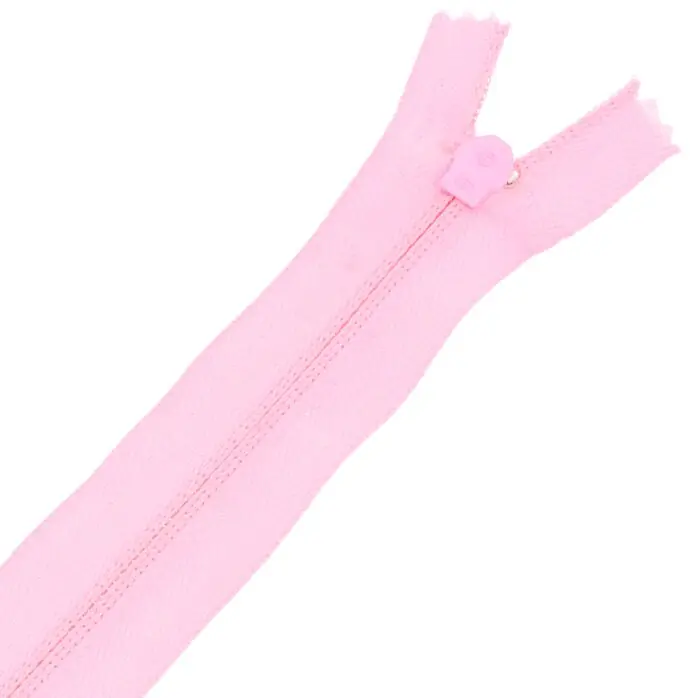 Zamek błyskawiczny #5 nierozdzielczy 18cm kolor różowy