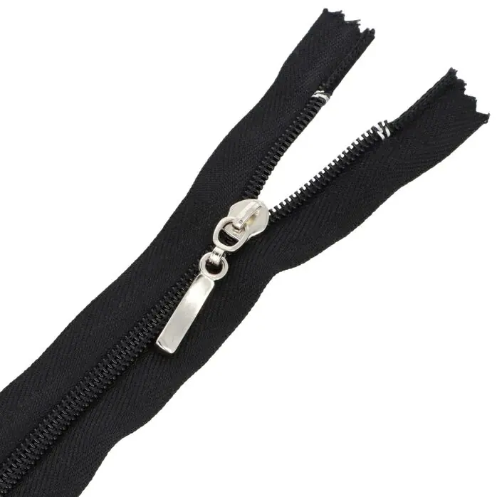Zamek błyskawiczny #5 nierozdzielczy ozdobny 35cm kolor czarny