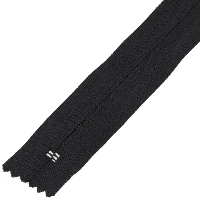 Zamek błyskawiczny #5 nierozdzielczy ozdobny 35cm kolor czarny