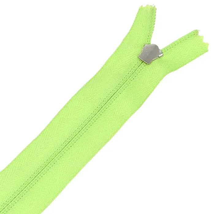 Zamek błyskawiczny spiralny #5 ozdobny nierozdzielczy 18cm kolor zielony