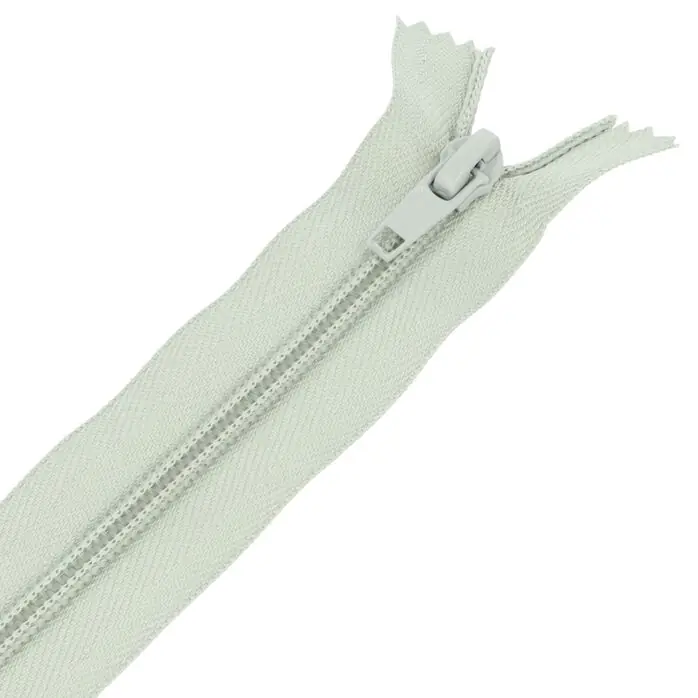 Zamek błyskawiczny #5 nierozdzielczy 20cm kolor szary jasny