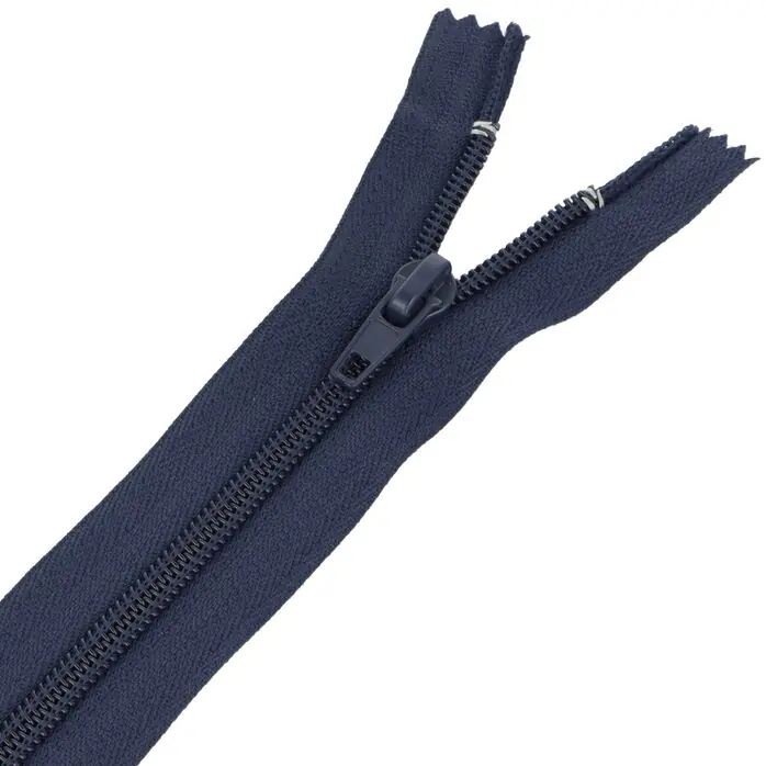 Zamek błyskawiczny #5 nierozdzielczy 16cm kolor granatowy