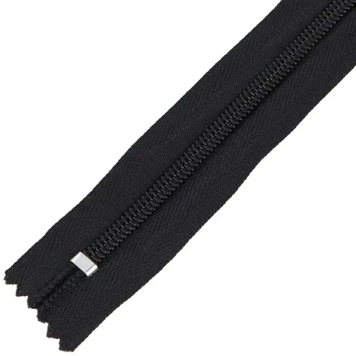 Zamek błyskawiczny #5 nierozdzielczy ozdobny 35cm kolor czarny
