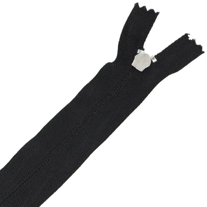 Zamek błyskawiczny #5 nierozdzielczy ozdobny 35cm kolor czarny