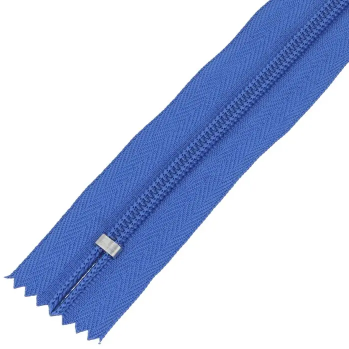 Zamek błyskawiczny #5 nierozdzielczy 18cm kolor niebieski ciemny