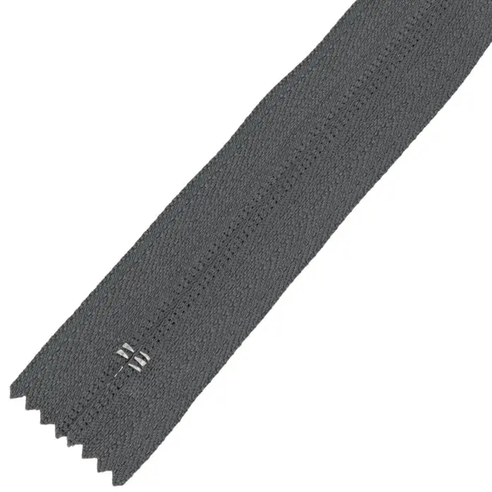 Zamek błyskawiczny #5 nierozdzielczy 18cm kolor szary ciemny