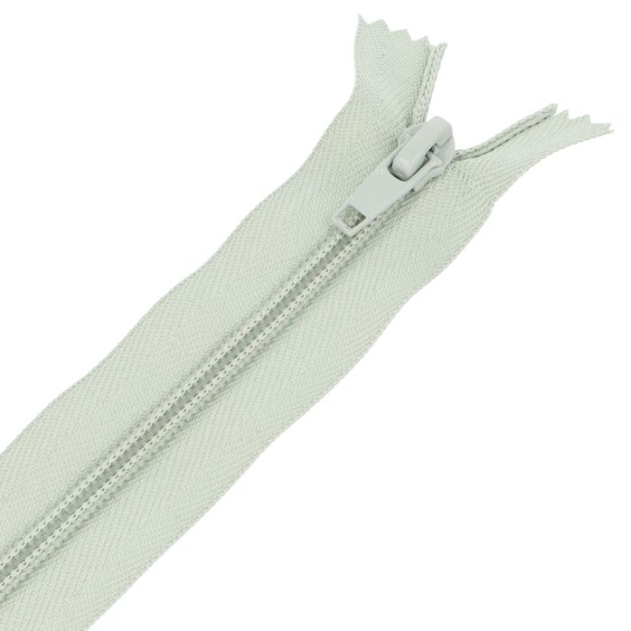 Zamek błyskawiczny #5 nierozdzielczy 35cm kolor szary jasny
