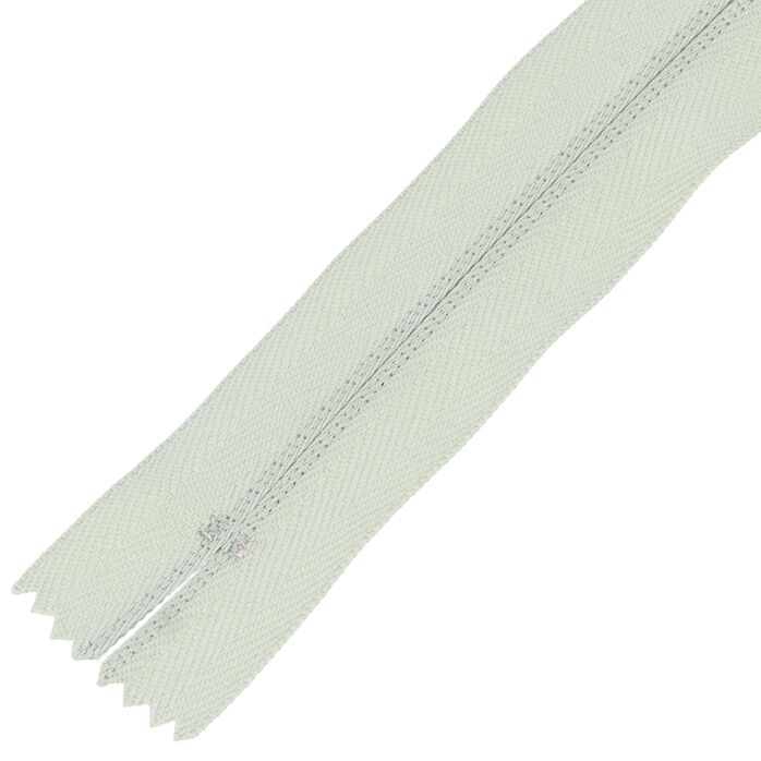 Zamek błyskawiczny #5 nierozdzielczy 35cm kolor szary jasny