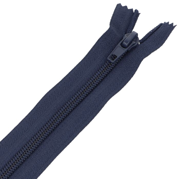 Zamek błyskawiczny #5 nierozdzielczy 18cm kolor granatowy