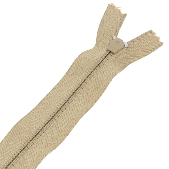 Zamek błyskawiczny #5 nierozdzielczy 18cm kolor beżowy