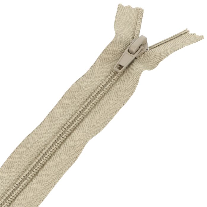 Zamek błyskawiczny #5 nierozdzielczy 35cm kolor beżowy