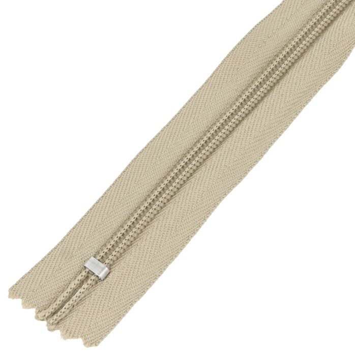 Zamek błyskawiczny #5 nierozdzielczy 35cm kolor beżowy