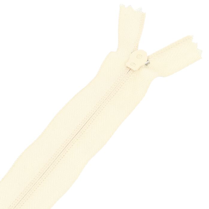 Zamek błyskawiczny #5 nierozdzielczy 18cm kolor beżowy jasny