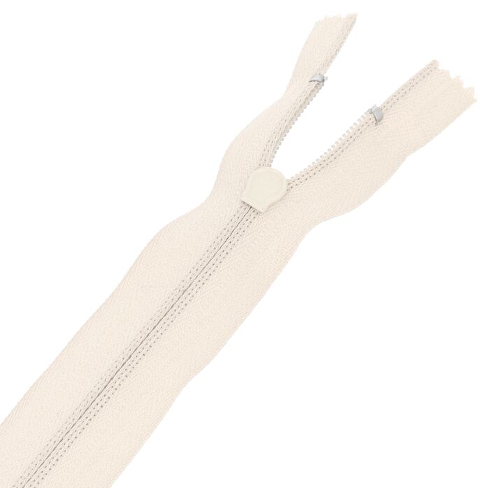Zamek błyskawiczny #5 nierozdzielczy 18cm kolor beżowy