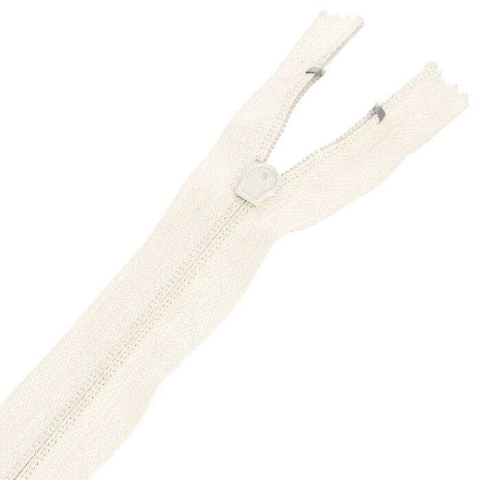 Zamek błyskawiczny #5 nierozdzielczy 18cm kolor ekri