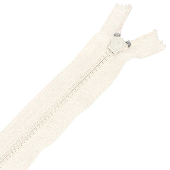 Zamek błyskawiczny #5 nierozdzielczy 18cm kolor ekri