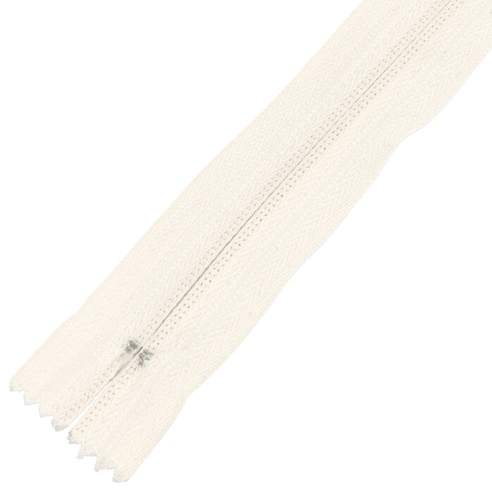 Zamek błyskawiczny #5 nierozdzielczy 18cm kolor ekri
