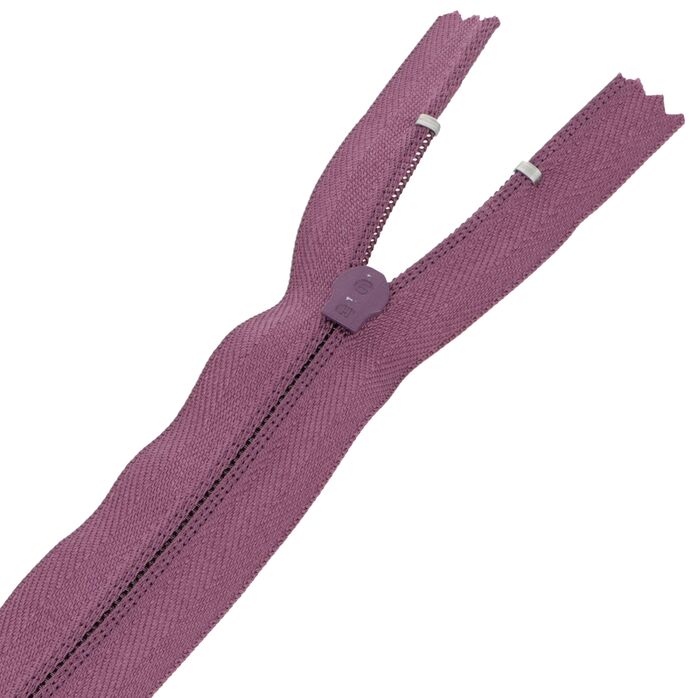 Zamek błyskawiczny #5 nierozdzielczy 18cm kolor fioletowy