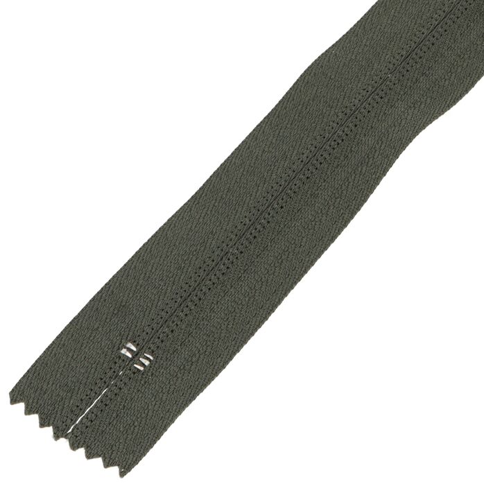 Zamek błyskawiczny #5 nierozdzielczy 18cm kolor zielony khaki