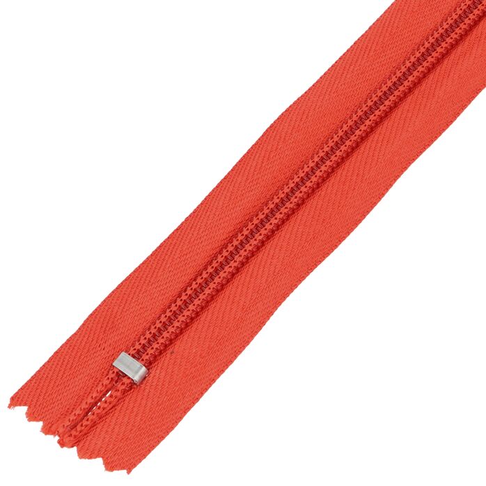 Zamek błyskawiczny #5 nierozdzielczy 18cm kolor pomarańczowy