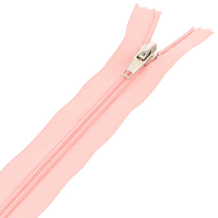 Zamek błyskawiczny #5 nierozdzielczy 18cm kolor różowy