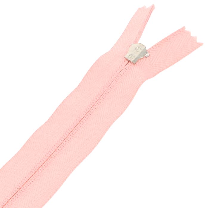 Zamek błyskawiczny #5 nierozdzielczy 18cm kolor różowy