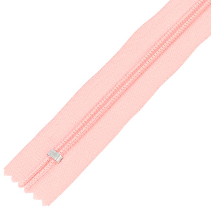Zamek błyskawiczny #5 nierozdzielczy 18cm kolor różowy