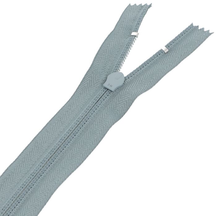 Zamek błyskawiczny #5 nierozdzielczy 18cm kolor szary średni