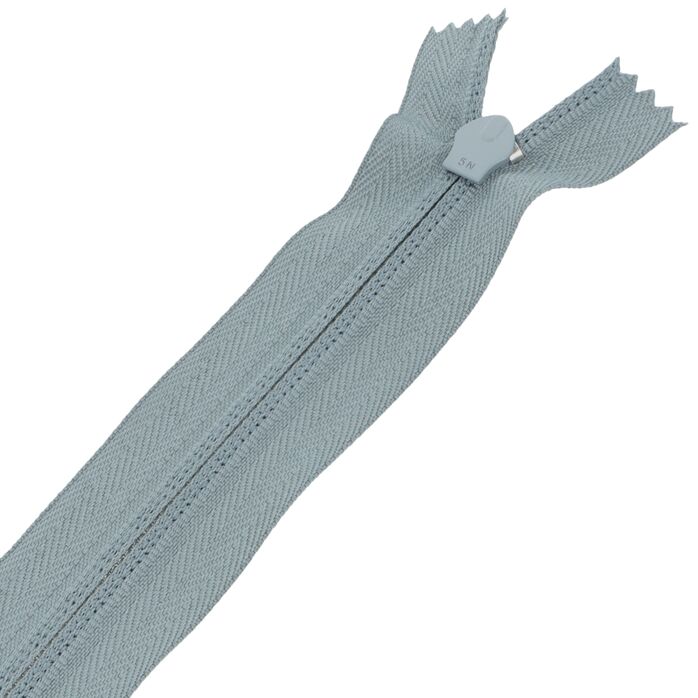 Zamek błyskawiczny #5 nierozdzielczy 18cm kolor szary średni