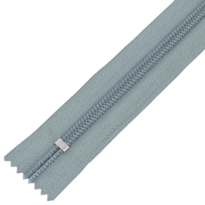 Zamek błyskawiczny #5 nierozdzielczy 18cm kolor szary średni