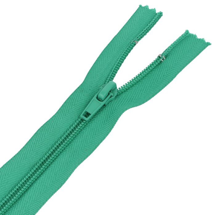 Zamek błyskawiczny #5 nierozdzielczy 18cm kolor zielony