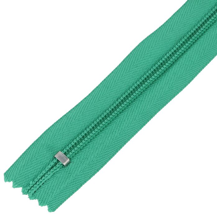 Zamek błyskawiczny #5 nierozdzielczy 18cm kolor zielony