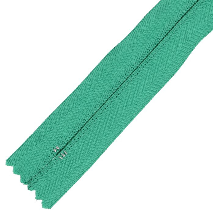 Zamek błyskawiczny #5 nierozdzielczy 18cm kolor zielony