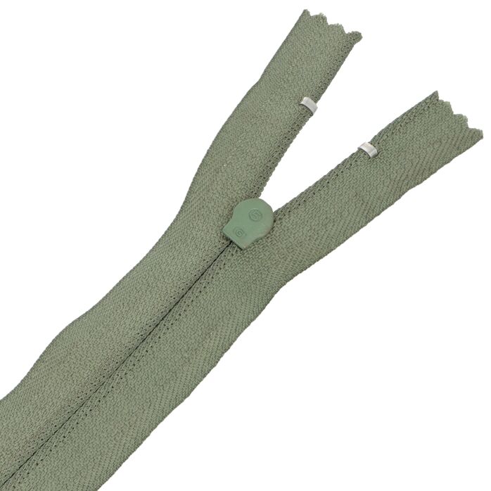 Zamek błyskawiczny #5 nierozdzielczy 18cm kolor zielona oliwka