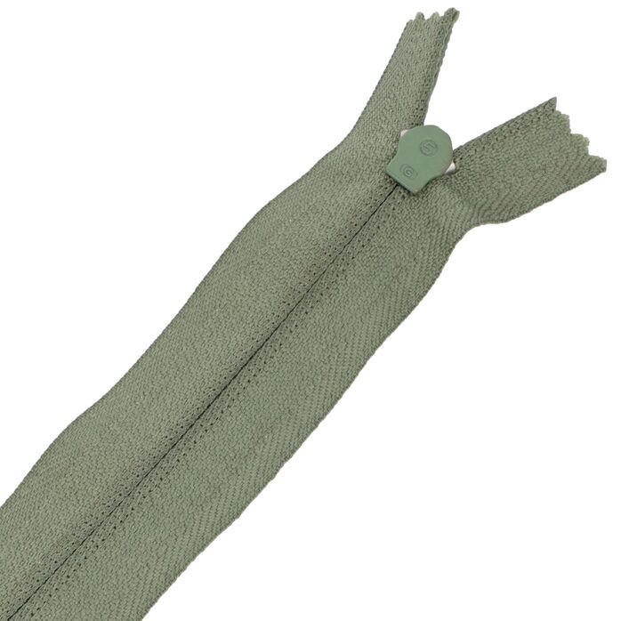 Zamek błyskawiczny #5 nierozdzielczy 18cm kolor zielona oliwka