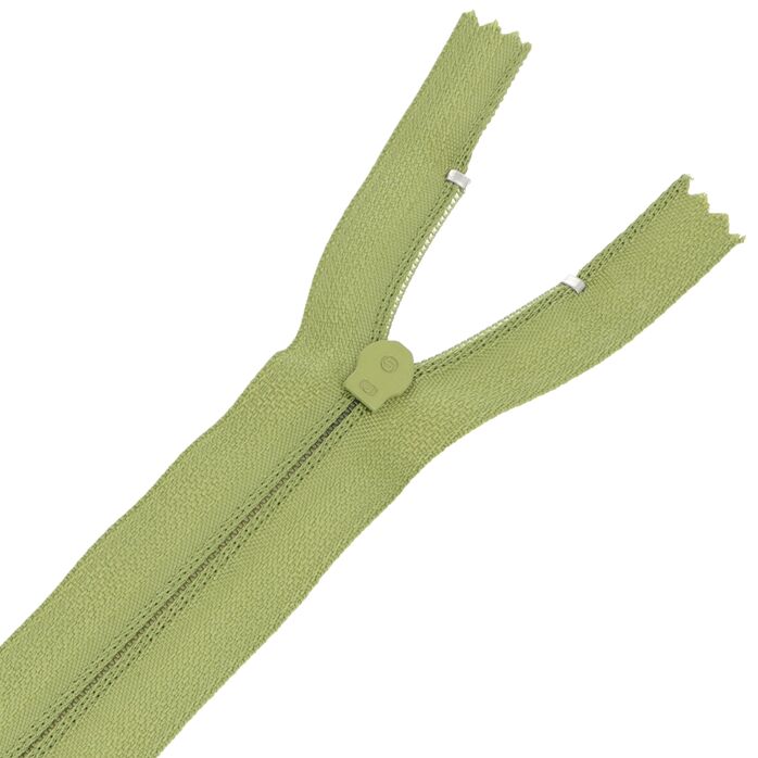 Zamek błyskawiczny #5 nierozdzielczy 20cm kolor zielony khaki