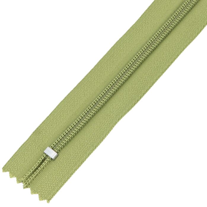Zamek błyskawiczny #5 nierozdzielczy 20cm kolor zielony khaki
