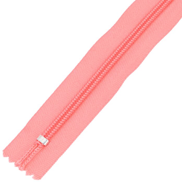 Zamek błyskawiczny #5 nierozdzielczy 20cm kolor różowy